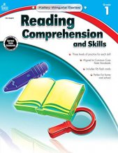 Cover art for Carson-Dellosa Kelley Wingate Series Reading Comprehension and Skills Book - Common Core Edition, Grade 1, Ages 6 - 7