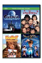 Cover art for Casper / The Little Rascals / Harry and the Hendersons / Nanny McPhee Four Feature Films [DVD]
