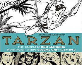Cover art for Tarzan: The Complete Russ Manning Newspaper Strips, Vol. 1 (1967-1969)