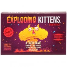 Cover art for Exploding Kittens Party Pack Card Game by Exploding kittens - A Russian Roulette Fun Family Games for Adults, Teens & Kids, 2-10 Players