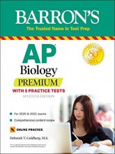 Cover art for AP Biology Premium: With 5 Practice Tests (Barron's Test Prep)
