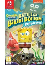 Cover art for Spongebob Squarepants: Battle for Bikini Bottom - Rehydrated - Nintendo Switch
