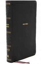 Cover art for NKJV, End-of-Verse Reference Bible, Personal Size Large Print, Leathersoft, Black, Red Letter, Comfort Print: Holy Bible, New King James Version