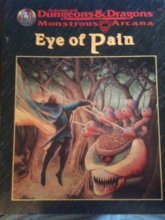 Cover art for Eye of Pain (Advanced Dungeons & Dragons/Monstrous Arcana Accessory)