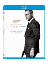 Cover art for 007: Daniel Craig Collection (Casino Royale / Quantum of Solace / Skyfall) [Blu-ray]