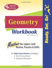 Cover art for REA's Ready, Set, Go! Geometry Workbook (REA) (Mathematics Learning and Practice)