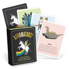 Cover art for Affirmators! Original: 50 Affirmation Cards Deck Affirmators Original Cards to Help You Help Yourself without The Self-Helpy-Ness (50 Cards)