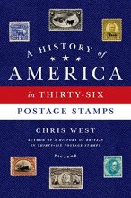 Cover art for A History of America in Thirty-Six Postage Stamps