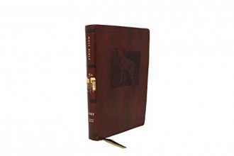 Cover art for NET Bible, Thinline Art Edition, Large Print, Leathersoft, Brown, Comfort Print: Holy Bible