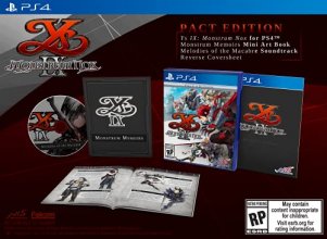 Cover art for Ys Ix: Monstrom Nox - Pact Edition - PlayStation 4