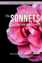 Cover art for The Sonnets (Large Print Edition) by William Shakespeare with an Introduction by Nicholas Tamblyn (Illustrated)