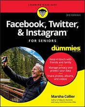 Cover art for Facebook, Twitter, & Instagram For Seniors For Dummies