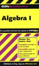 Cover art for Algebra I (Cliffs Quick Review)
