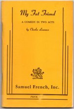 Cover art for My fat friend: A comedy in two acts