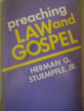 Cover art for Preaching Law and Gospel