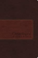 Cover art for NIV, Chronological Study Bible, Leathersoft, Brown: Holy Bible, New International Version