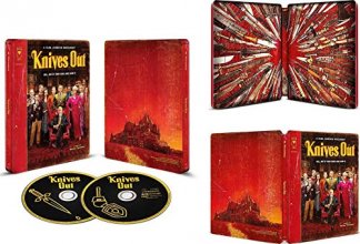 Cover art for Knives Out (Limited Edition Steelbook) [4K Ultra HD + Blu-ray + Digital HD]