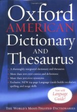 Cover art for Oxford American Dictionary and Thesaurus