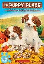 Cover art for Zig & Zag (The Puppy Place #64)