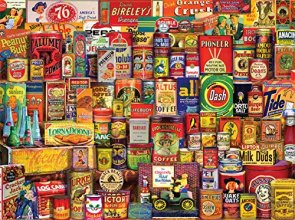Cover art for White Mountain Puzzles Favorite Brands - 1000 Piece Jigsaw Puzzle