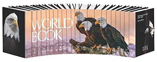 Cover art for The World Book Encyclopedia 2021 - Hardcover - 22 Volume Set - Over 17,000 Articles