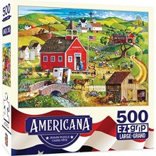 Cover art for MasterPieces 500 Piece EZ Grip Jigsaw Puzzle for Adults, Family, Or Kids - School Days - 19.25"x26.75"