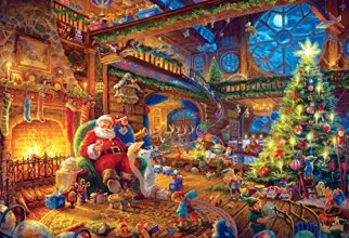 Cover art for Ceaco 2000 Piece Santa’s Workshop Holiday Jigsaw Puzzle