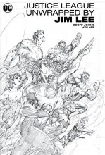 Cover art for Justice League Unwrapped by Jim Lee