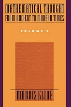 Cover art for Mathematical Thought from Ancient to Modern Times, Vol. 2