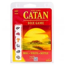 Cover art for CATAN Dice Game | Civilization Building Strategy Game | Dice Rolling Adventure Game | Family Game for Kids and Adults | Ages 7+ | 1-4 Players | Average Playtime 15-30 Minutes | Made by CATAN Studio