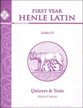 Cover art for Henle Latin I Quizzes & Tests for Units I-v