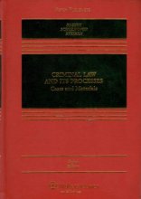 Cover art for Criminal Law and Its Processes: Cases And Materials