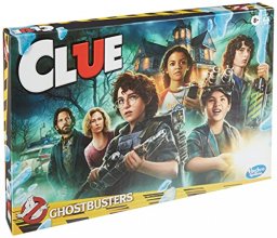 Cover art for Hasbro Gaming Clue: Ghostbusters Edition Game, Cooperative Board Game for Kids Ages 8 and Up; Players Can Team Up to Battle Ghosts