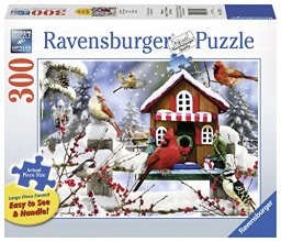 Cover art for Ravensburger 13591 The Lodge 300 Piece Large Pieces Jigsaw Puzzle for Adults - Every Piece is Unique, Softclick Technology Means Pieces Fit Together Perfectly