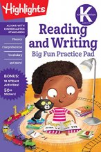 Cover art for Kindergarten Reading and Writing Big Fun Practice Pad (Highlights Big Fun Practice Pads)