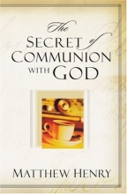 Cover art for The Secret of Communion With God