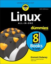Cover art for Linux All-in-One For Dummies