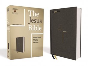 Cover art for The Jesus Bible, ESV Edition, Cloth over Board, Gray