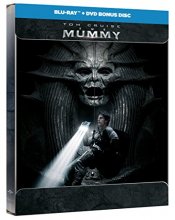 Cover art for The Mummy (La Momia) STEELBOOK (Blu-ray + DVD Bonus Disc) English, Spanish & Portuguese (Audio & Subtitles) IMPORT