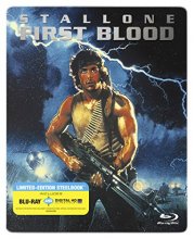Cover art for Rambo First Blood [Blu-ray Steelbook + Digital HD]