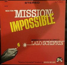 Cover art for Music From Mission: Impossible LP Vintage Vinyl - Lalo Schifrin 1966 DLP 25831