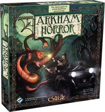 Cover art for Fantasy Flight Games A Call of Cthulhu Boardgame, Arkham Horror: The Classic Game of Lovercraftian Adventure