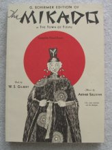 Cover art for G. Schirmer Edition of the Mikado or the Town of Titipu Complete Vocal Score