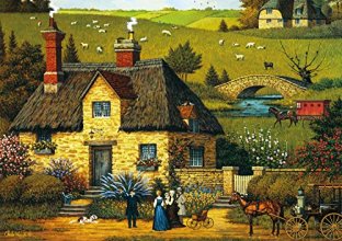 Cover art for Buffalo Games - Charles Wysocki - Tall Sea Tale - 300 Large Piece Jigsaw Puzzle
