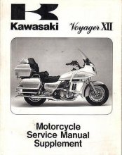 Cover art for 1987-2003 KAWASAKI MOTORCYCLE VOYAGER XII SUPPLEMENT SERVICE MANUAL (426)