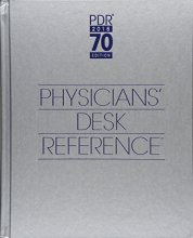 Cover art for 2016 Physicians' Desk Reference, 70th Edition