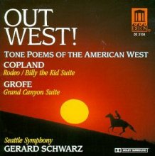 Cover art for Out West!: Tone Poems of the American West