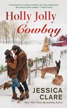 Cover art for Holly Jolly Cowboy (The Wyoming Cowboys Series)
