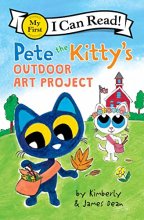 Cover art for Pete the Kitty's Outdoor Art Project (My First I Can Read)
