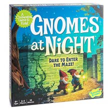 Cover art for Peaceable Kingdom Gnomes at Night A Cooperative Maze Game for Kids Ages